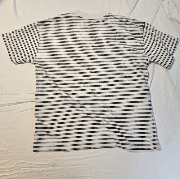 COPY - All Saints M Striped Graphic T Shirt - Picture 3 of 4
